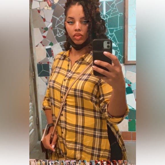 Golden Plaid Weekend Shirt - Picture 3 of 3